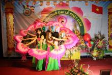 Thái Bình: Phật tử chùa Long Khám đón mừng Phật đản