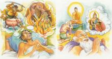 Tái Sinh Lên Cõi Trời Nhờ Phước Thiện Giữ Giới.