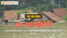 Thư vận động cứu trợ khẩn cấp cho đồng bào bị lũ lụt các tỉnh miền Trung và miền Bắc (C127)