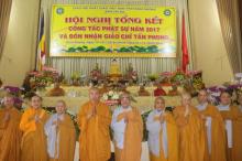 Bình Dương: Hội nghị tổng kết công tác Phật sự 2017