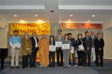 Lễ trao giải viết về đạo Phật Ananda Viet Awards lần đầu