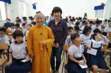 TT. Thích Nhật Từ thuyết giảng tại trường THPT đặc biệt Nguyễn Đình Chiểu