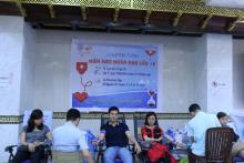 559 người hiến máu tại Chùa Giác Ngộ, ngày 7-4-2018