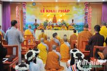 Hà Nội: Tùng lâm Quán Sứ khai Pháp khóa An cư Kiết hạ PL.2562