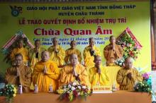 Công nhận cơ sở & bổ nhiệm trụ trì chùa Quan Âm