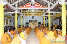 Đồng Tháp: Chư tôn đức BTS thăm, tặng quà các trường hạ trong tỉnh