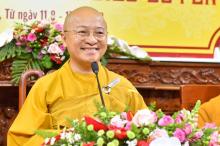 Lễ xuất gia - Ngày tu đầu tiên khóa tu " Xuất gia gieo duyên kỳ 4 và khóa tu Thiền tứ niệm xứ kỳ 25 "