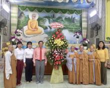 Bình Dương : Ban tôn giáo thăm Các Trường Hạ Tỉnh Bình Dương Nhân Mùa An Cư Kiết Hạ Pl. 2562