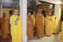 Đồng Tháp: Lễ nhập kim quan cố HT.Thích Thiện Năng