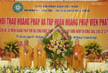 Khai mạc Hội thảo Hoằng pháp và tập huấn hoằng pháp viên