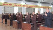 TP Hồ Chí Minh: Tăng Ni sinh trường Trung Cao Phật học thi học kì I-II