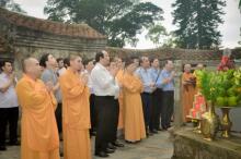 Quảng Ninh: Thủ tướng Chính phủ Nguyễn Xuân Phúc về thăm và lễ Phật tại non thiêng Yên Tử