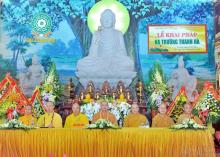 Hạ trường Thanh Hà tổ chức lễ khai pháp