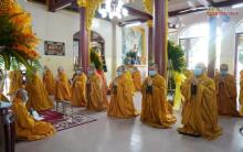 Chư Tăng huyện Củ Chi cử hành lễ Tự tứ