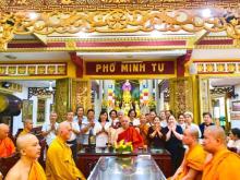 TP Hồ Chí Minh: Chùa Phổ Minh chúc mừng ngày người cao tuổi Việt Nam