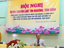 TP.HCM: Phổ biến pháp luật cho Tăng Ni Q.6, Bình Thạnh