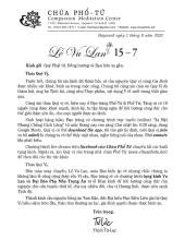Lễ Vu Lan 15-7