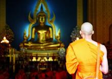 Con nguyện tu tốt để làm quà hiếu cho cha mẹ - Ảnh minh họa