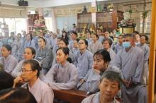 Tăng, Ni Phật Tử Đạo Tràng Vạn Đức Tham Dự Buổi Tập Huấn Nghiệp Vụ Phòng Cháy Chữa Cháy