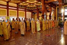Trang nghiêm khai đàn Pháp hội Dược Sư tại Việt Nam Quốc Tự