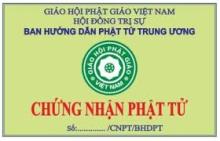 Cấp giấy “chứng nhận Phật tử” việc làm hữu ích