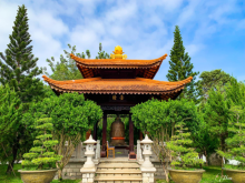 Khung cảnh thanh tịnh tại Thiền viện Trúc Lâm Thanh Nguyên