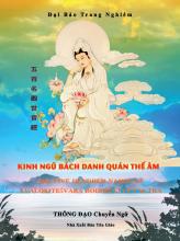 Kính Ngũ Bách Danh Quán Thế Âm 3 ngôn ngữ