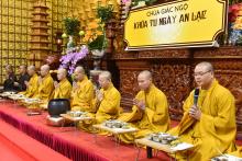 Tổng Kết Chương Trình Cúng Dường Trai Phạn Và Hộ Trì Cho Khóa Tu (GN7)