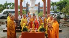 Khánh Hòa: Lễ đặt đá trùng tu chùa Bảo Long