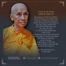 Thi điếu - Ngưỡng vọng Tuệ Sỹ Tôn Sư