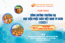 Thư Mời Tham Dự Cúng Dường Trường Hạ Học Viện Phật Giáo Việt Nam Tp.Hcm (C323)