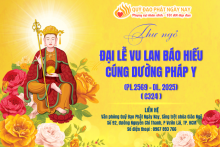 Đại Lễ Vu Lan Báo Hiếu Và Cúng Dường Pháp Y Chùa Giác Ngộ (Pl. 2569 – Dl. 2025) (C324)