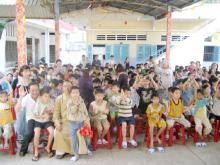 CLB Hoằng Pháp Trẻ Tổ Chức Lễ Tất Niên Cho Trung Tâm Giáo Dục dạy Nghề Quận Gò Vấp